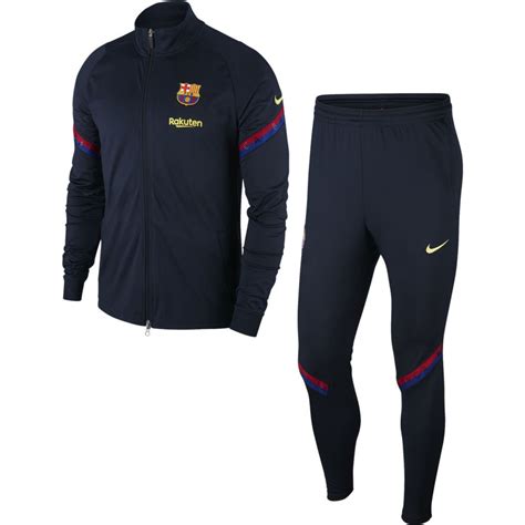 nike fc barcelona strike trainingspak 2020 donkerblauw|trainingspakken fc barcelona.